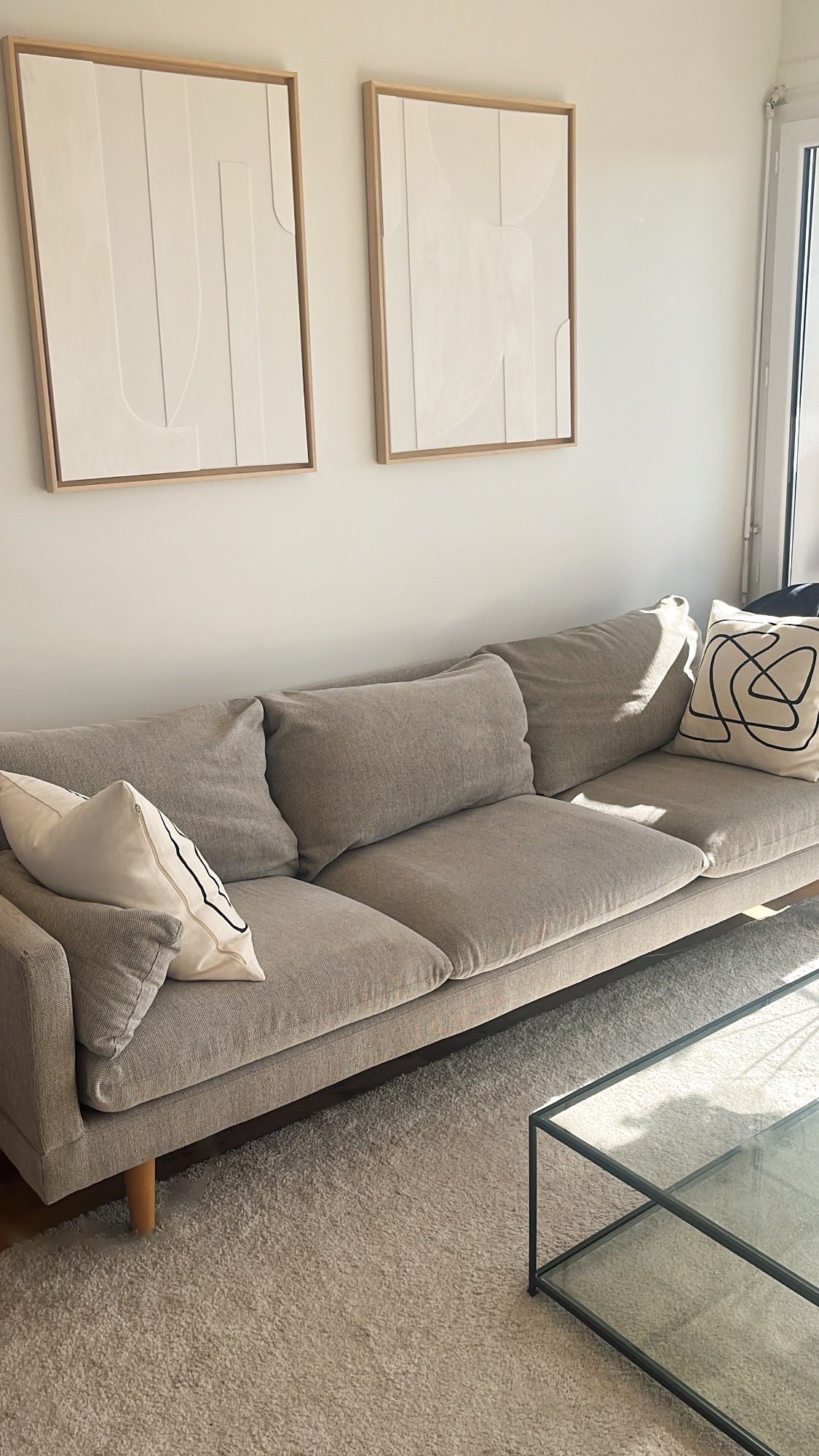 STOCKHOLM DUO - collection PREMIUM tableaux reliefs minimalistes