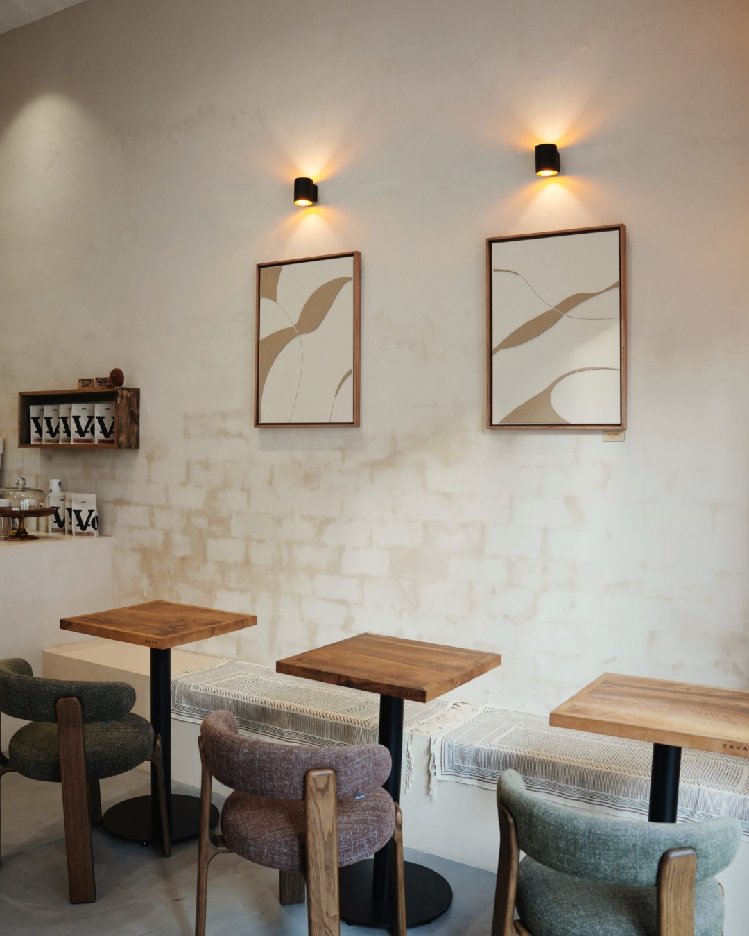 SYDNEY DUO taupe et beige lin - collection PREMIUM tableaux en relief texturés