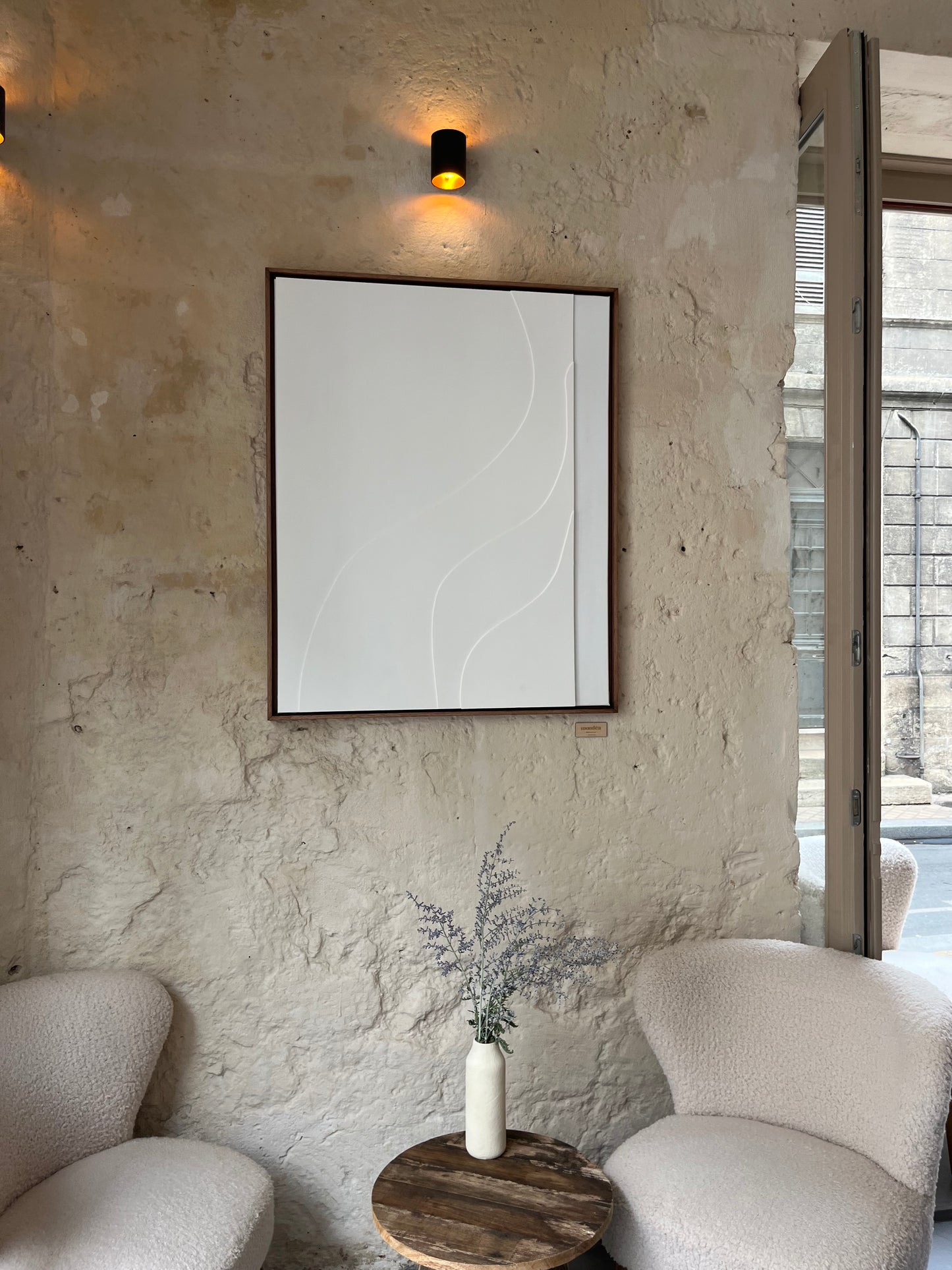 COPENHAGUE - collection PREMIUM tableau relief minimaliste
