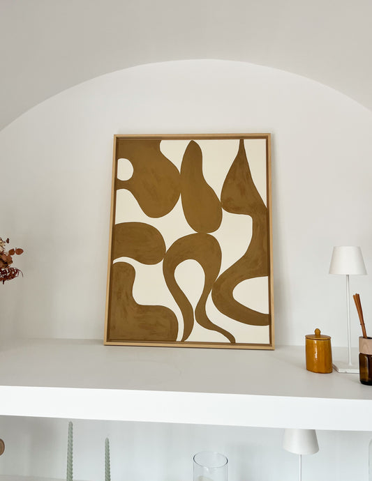 LECCE camel et crème - vide atelier