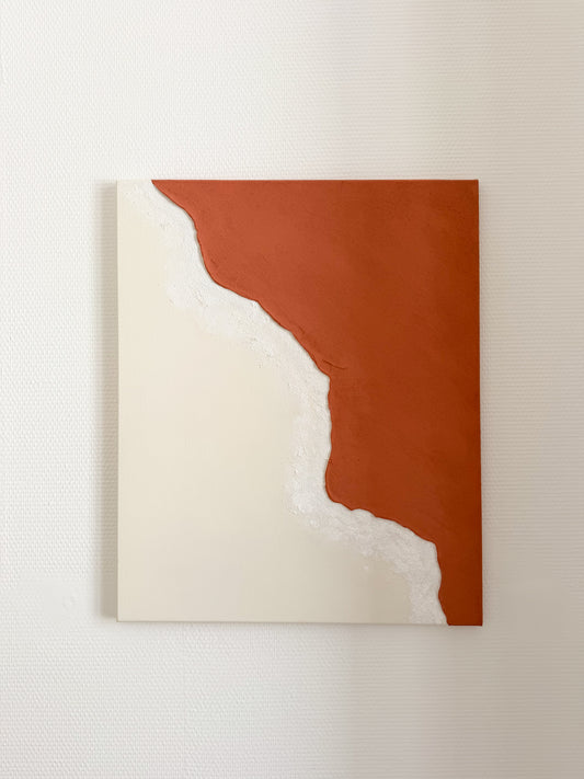 SAINT-JEAN-DE-LUZ terra cota et crème - vide atelier