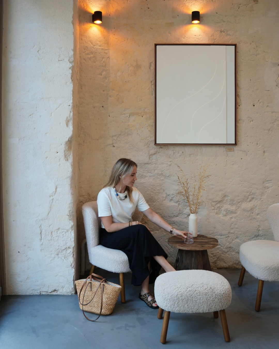 COPENHAGUE - collection PREMIUM tableau relief minimaliste